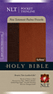 Pocket Thinline NT w/Psalms & Proverbs NLT, TuTone