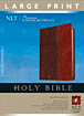 Premium Slimline Reference Bible NLT, LP : LeatherLike, Brown/Tan