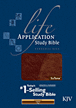 Life Application Study Bible KJV, Personal Size, TuTone : LeatherLike, Brown/Tan