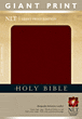 Holy Bible, Giant Print NLT : Imitation Leather, Burgundy