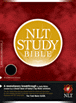NLT Study Bible : Bonded Leather, Indexed, Black