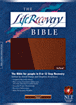 The Life Recovery Bible NLT, TuTone : LeatherLike, Dark Brown/Brown
