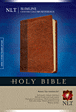 Slimline Center Column Reference Bible NLT, TuTone : LeatherLike, Brown/Tan