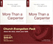 More Than a Carpenter Church Evangelism Pack 30-Pack