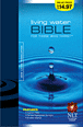 Living Water Bible NLT : LeatherLike, Blue