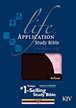 Life Application Study Bible KJV, Personal Size TuTone : LeatherLike, Brown/Pink