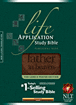 Life Application Study Bible NLT, Personal Size, TuTone (The Lord's Prayer Edition) : LeatherLike, Brown
