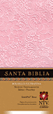 Santa Biblia Nuevo Testamento con Salmos y Proverbios NTV, editión bolsillo ultrafina : LeatherLike, Pink