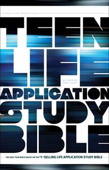 NLT Teen Life Application Study Bible: Softcover