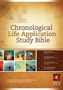 NLT Chronological Life Application Study Bible: Hardcover