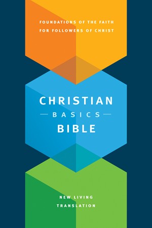 Front cover image of the Christian Basics Bible, a great Bible gift for new believers!