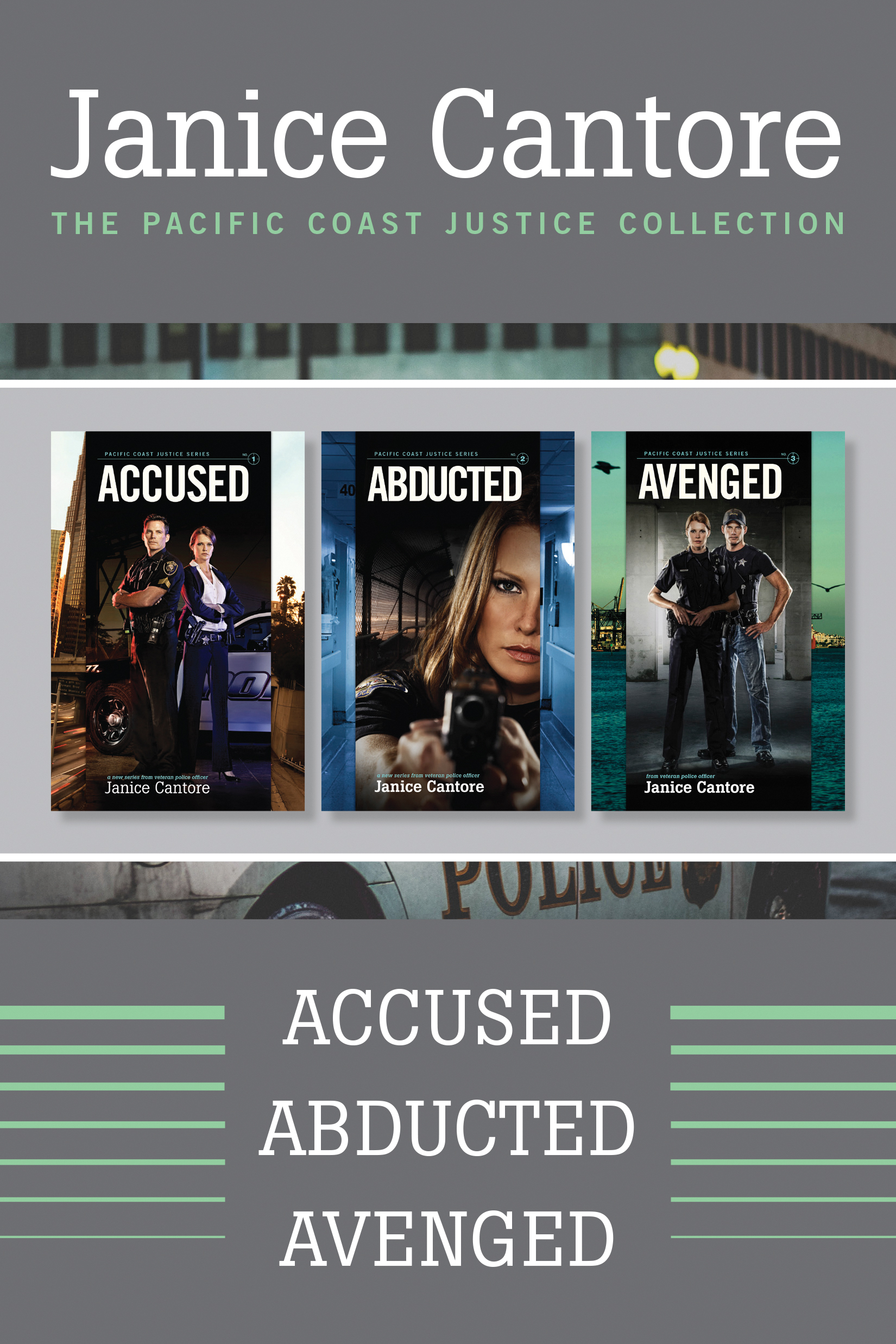 The Pacific Coast Justice Collection: Accused / Abducted / Avenged The Pacific Coast Justice Collection: Accused / Abducted / Avenged