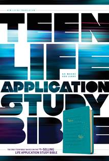 NLT Teen Life Application Study Bible: LeatherLike, Teal