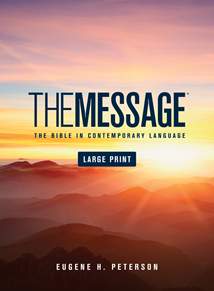 The Message Large Print: Hardcover