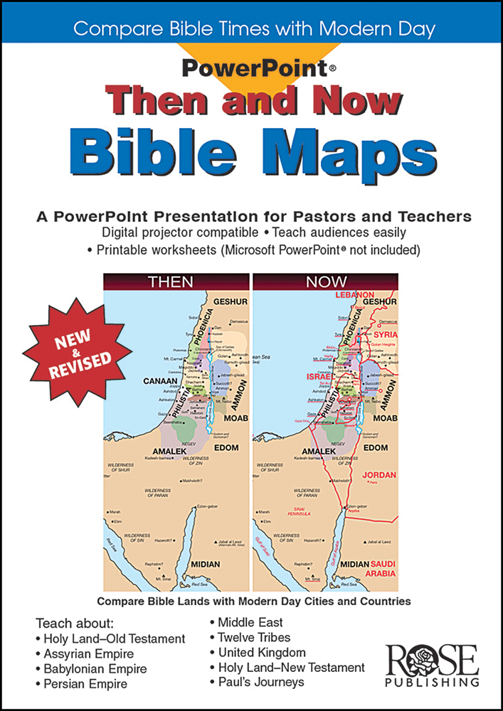 Deluxe Then And Now Bible Maps Powerpoint Church Connect