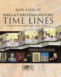 Rose Book of Bible and Christian History Time Lines: Hardcover