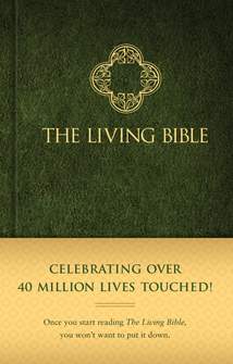 The Living Bible: Hardcover, Green