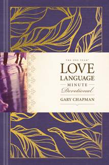 The One Year Love Language Minute Devotional: Hardcover Deluxe