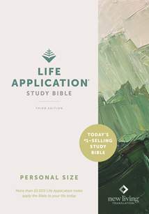 NLT Life Application Study Bible, Third Edition, Personal Size: Hardcover, Red Letter