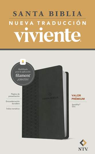 Biblia valor prémium NTV con Filament
