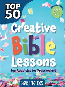 Top 50 Creative Bible Lessons Preschool: Softcover