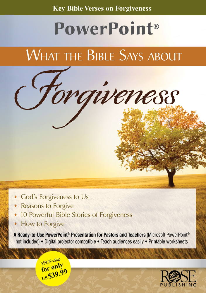What the Bible Says about Forgiveness PowerPoint | Church Connect