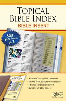 Topical Bible Index: Softcover