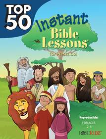 Top 50 Instant Bible Lessons for Preschoolers: Softcover