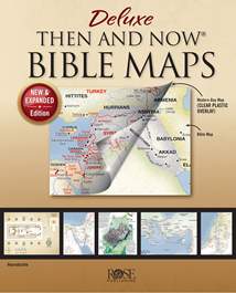 Deluxe Then and Now Bible Maps: Spiral Bound