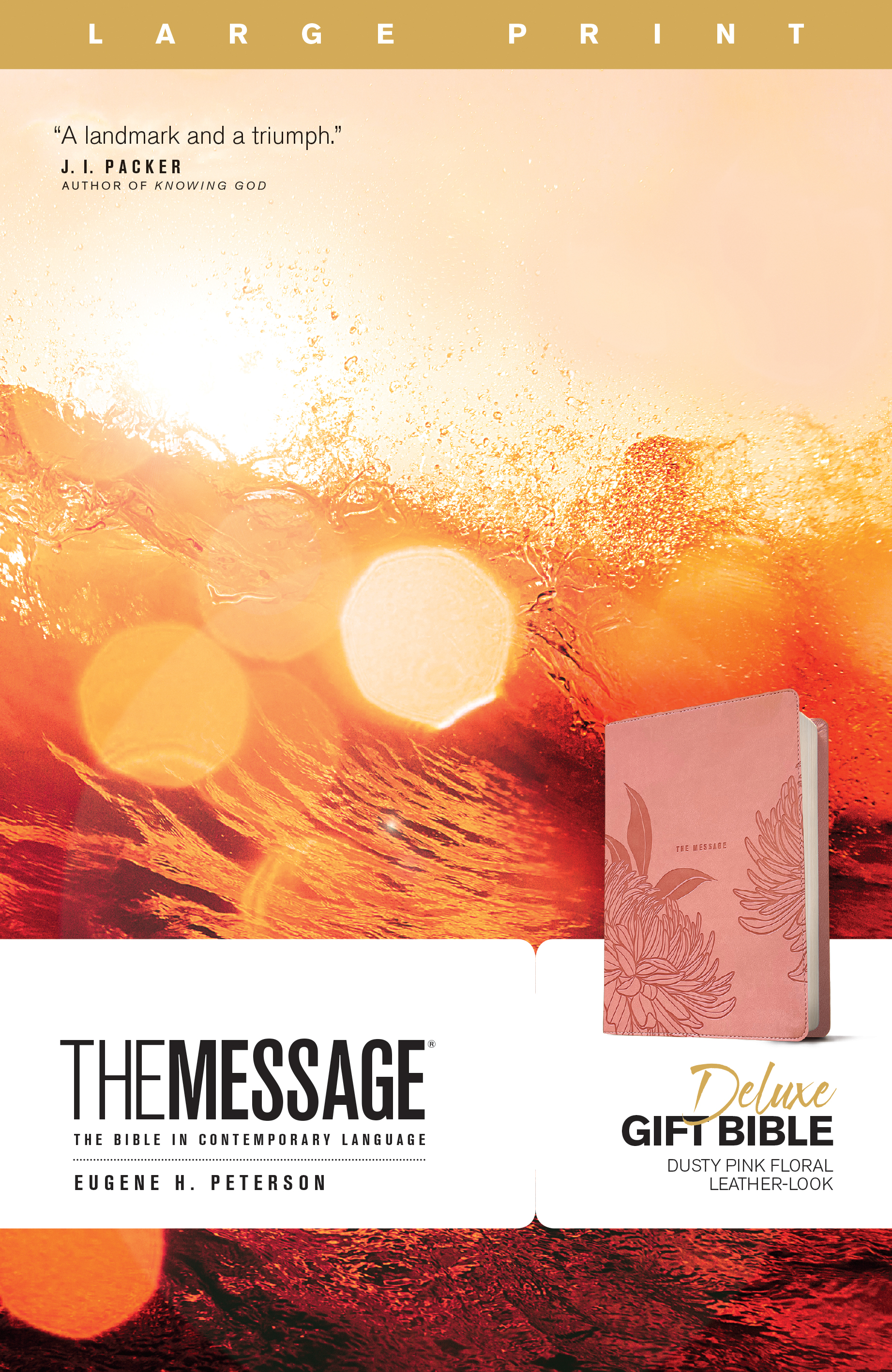 Tyndale | The Message Deluxe Gift Bible, Large Print