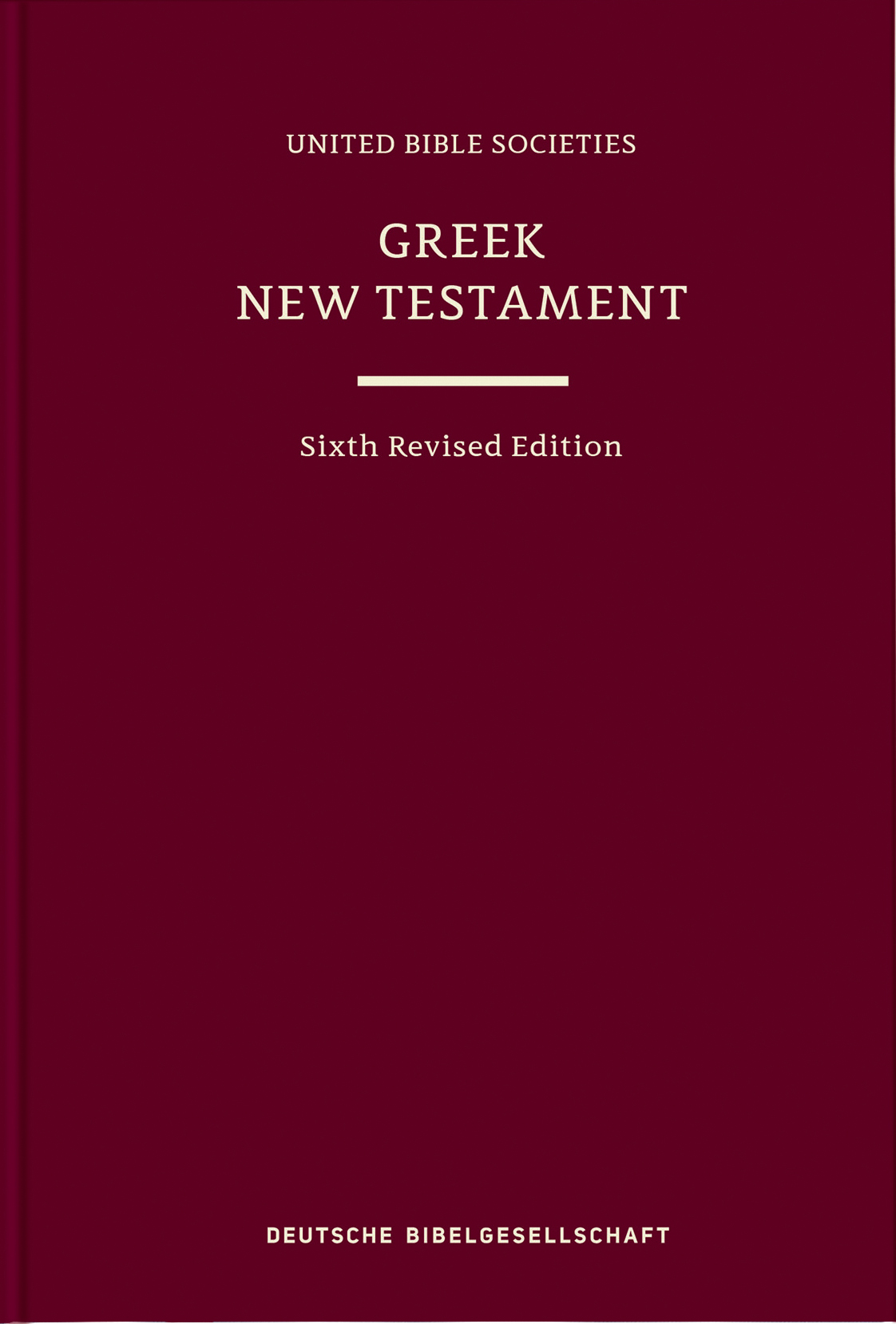Hendrickson Publishers | Greek New Testament (UBS6)