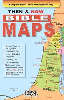 Then & Now Bible Maps: Pamphlet