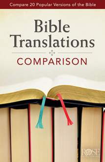 Bible Translations Comparison: Pamphlet