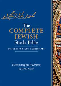 The Complete Jewish Study Bible: Genuine Leather, Black