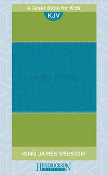 KJV Kids Bible: Flexisoft, Blue/Green, Red Letter