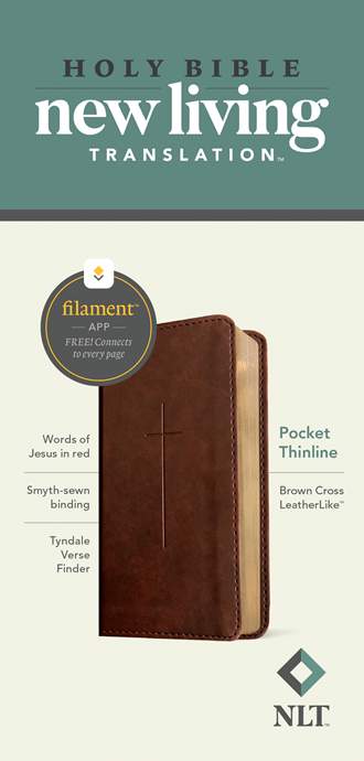 NLT Pocket Thinline Bible, Filament Enabled