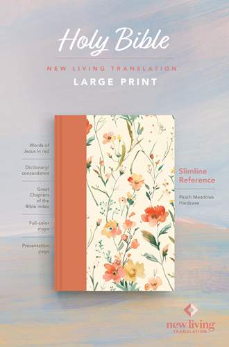 NLT Large Print Slimline Reference Bible