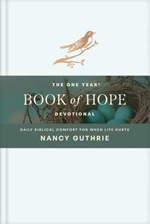The  One Year Book of Hope Devotional: Hardcover Deluxe