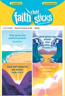 GO Bible: God's Promises to Me: Stickers
