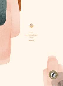 NLT Life Application Study Bible, Third Edition: Hardcover Cloth, Indexed, Soft Pink, Red Letter