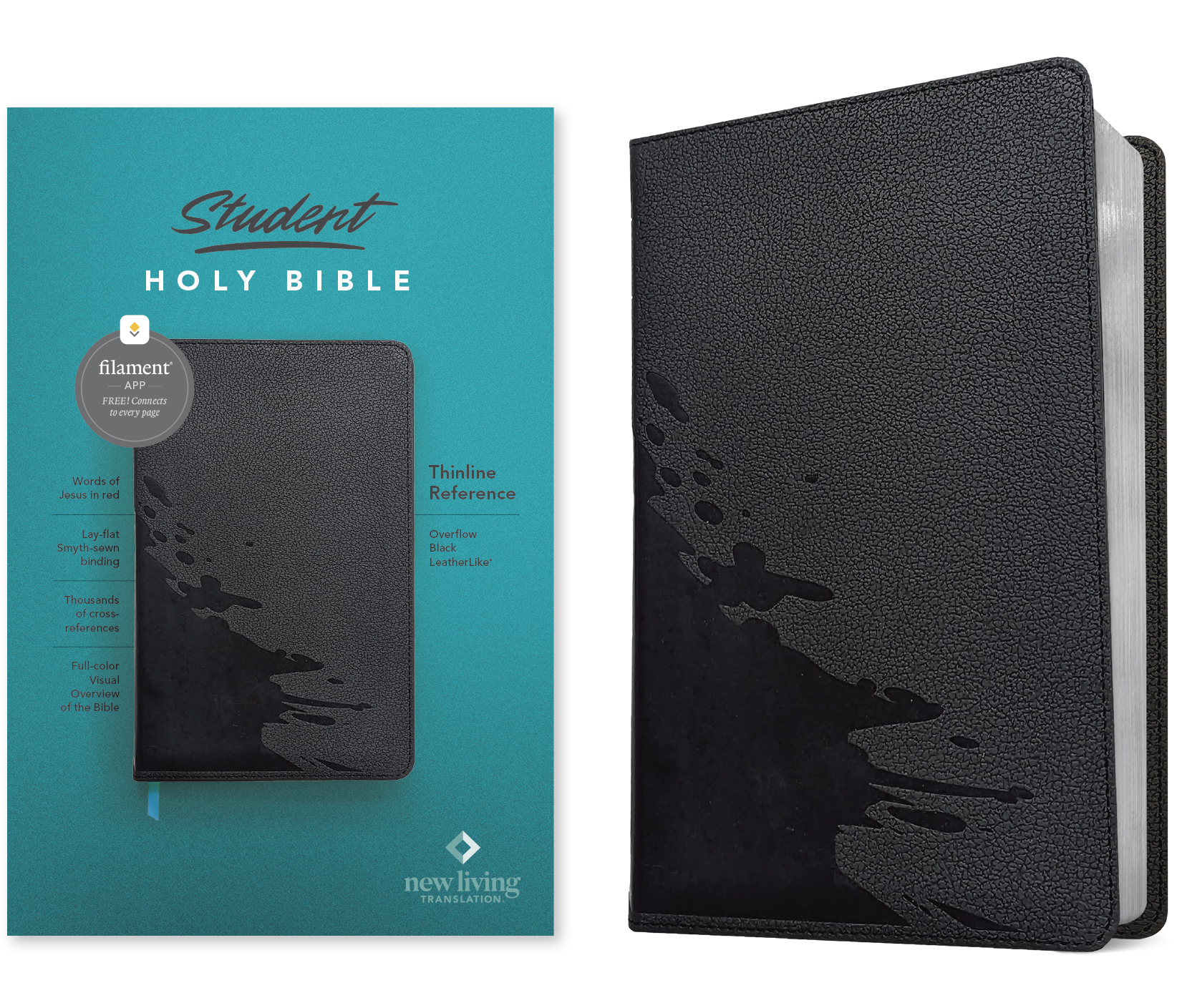 Tyndale | NLT Student Bible, Thinline Reference, Filament Enabled